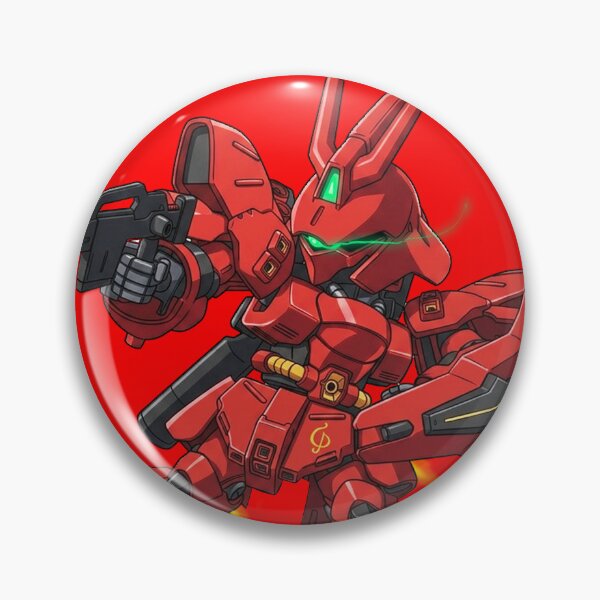 Item preview, MSN-04 Sazabi Gundam SD GUNDAM RED COMET SHOOTING pose cute chibi 2d designed and sold by sabartgunpla.
