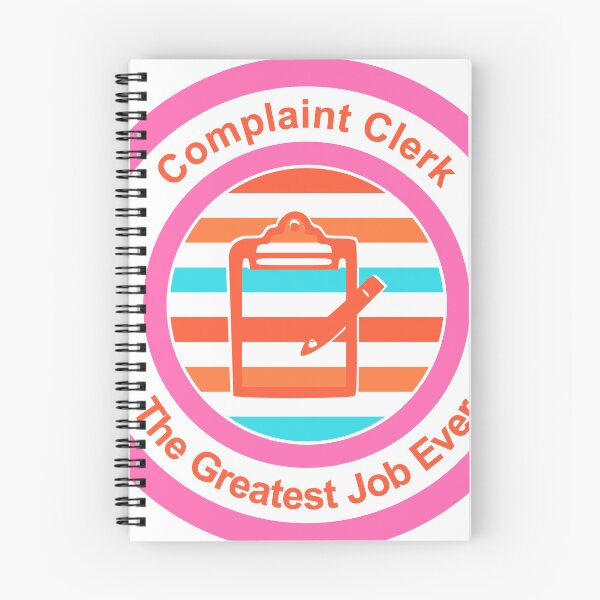 Item preview, Complaint Clerk The Greatest Job Ever designed and sold by TheIconSmith.