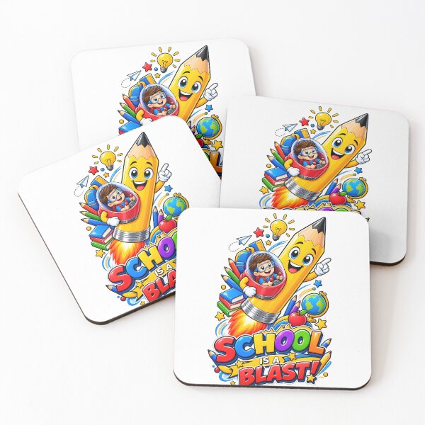 Item preview, School Is a Blast – Fun Back to School Rocket Pencil Design designed and sold by HoMya.