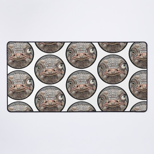 Item preview, Ostrich Derpy Awkward Peephole Visit Meme designed and sold by Arc2020.