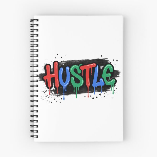 Item preview, Hustle Drip Graffiti – Colorful Streetwear Motivation Design designed and sold by StickerNestYou.
