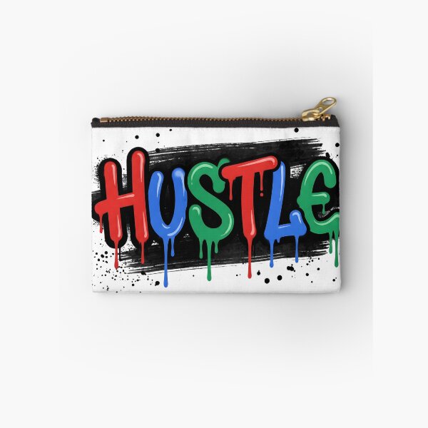 Item preview, Hustle Drip Graffiti – Colorful Streetwear Motivation Design designed and sold by StickerNestYou.