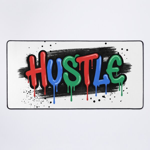 Item preview, Hustle Drip Graffiti – Colorful Streetwear Motivation Design designed and sold by StickerNestYou.