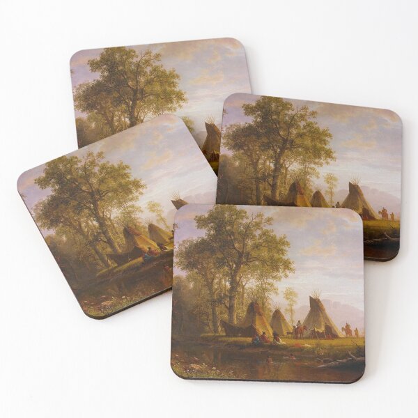 Item preview, Indian Encampment designed and sold by tomorrowsart.