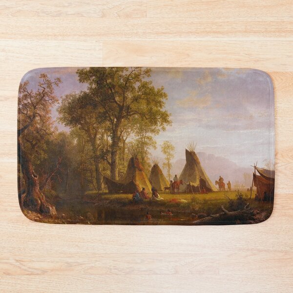Item preview, Indian Encampment designed and sold by tomorrowsart.