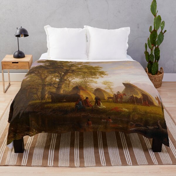 Item preview, Indian Encampment designed and sold by tomorrowsart.