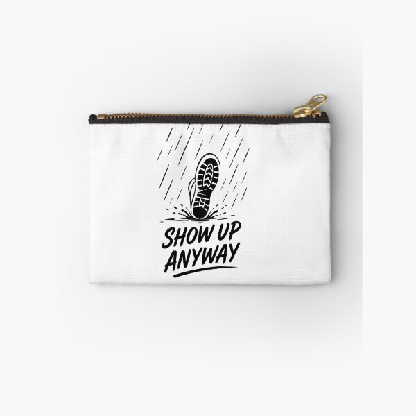 Item preview, Show Up Anyway Shirt | Resilience Motivation Tee designed and sold by guchieworldcollection.