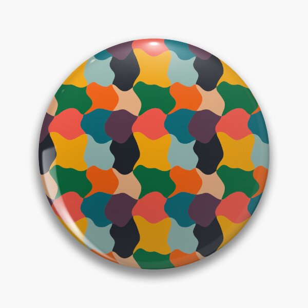 Item preview, Abstract Blob Mosaic Color Pattern designed and sold by Zaya_art.