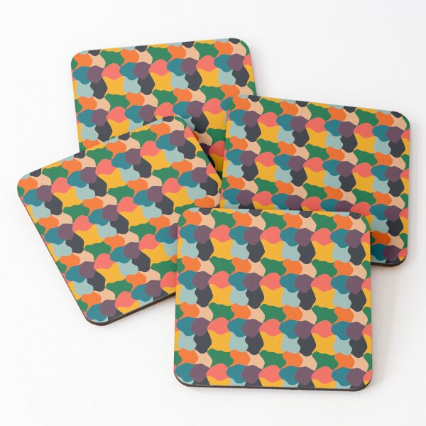 Item preview, Abstract Blob Mosaic Color Pattern designed and sold by Zaya_art.