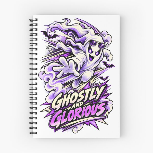 Item preview, Ghostly And Glorious Comic Ghost Shirt | Bold Superhero Halloween Tee | Spooky Season Gift | Comic Book Art Print designed and sold by Gremlin Hours.