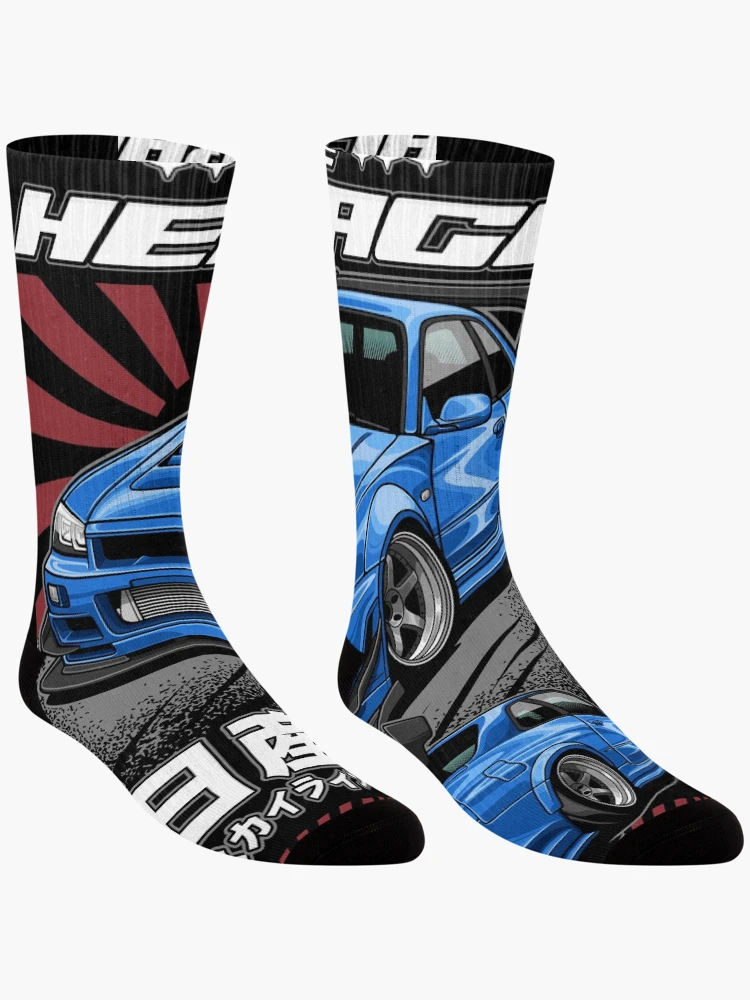 Thumbnail 3 of 5, Socks, Skyline R34 GT-R designed and sold by idrdesign.