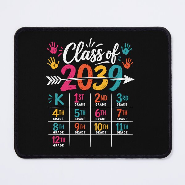 Item preview, Class of 2039 Grow with Me Handprints Kindergarten School designed and sold by BornBorn.