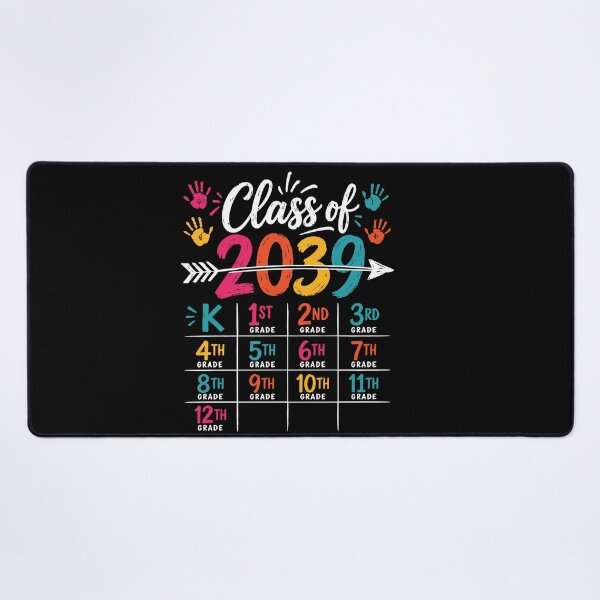 Item preview, Class of 2039 Grow with Me Handprints Kindergarten School designed and sold by BornBorn.
