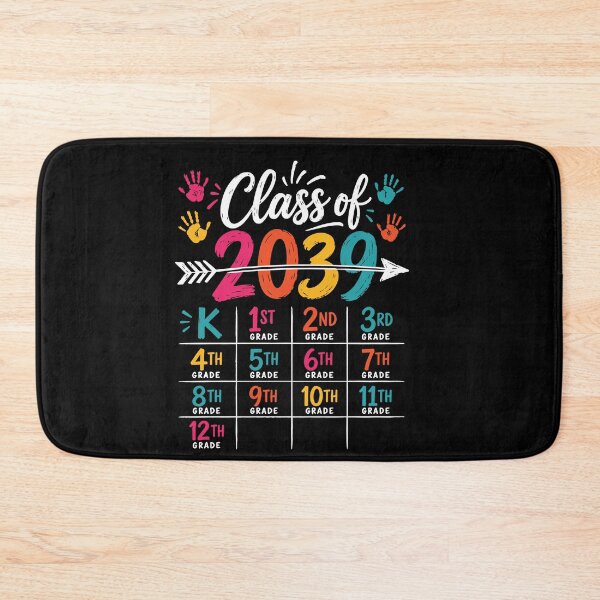 Item preview, Class of 2039 Grow with Me Handprints Kindergarten School designed and sold by BornBorn.
