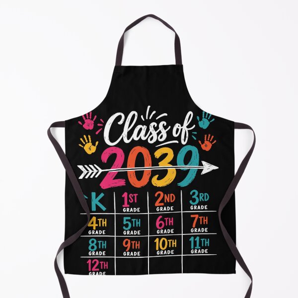 Item preview, Class of 2039 Grow with Me Handprints Kindergarten School designed and sold by BornBorn.