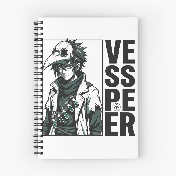 Item preview, Plague Doctor Anime Scientist – Dark Gothic Science Character designed and sold by StickerNestYou.