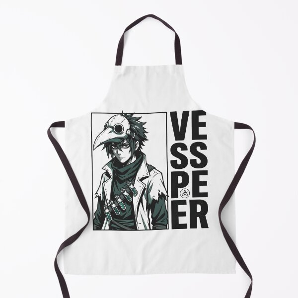 Item preview, Plague Doctor Anime Scientist – Dark Gothic Science Character designed and sold by StickerNestYou.