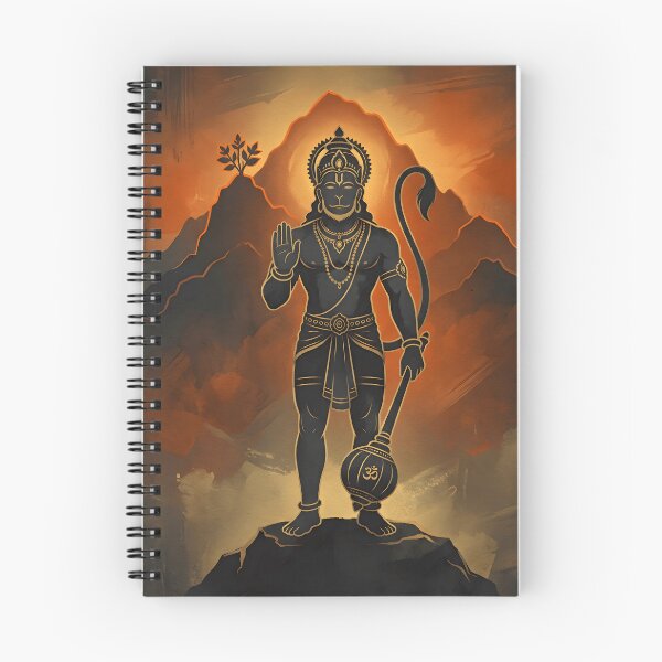 Item preview, Lord Hanuman Gold Line Spiritual Art designed and sold by hutofdesigns.