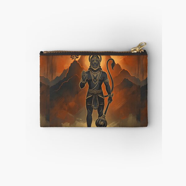 Item preview, Lord Hanuman Gold Line Spiritual Art designed and sold by hutofdesigns.