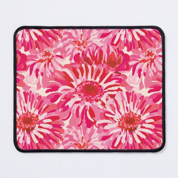Item preview, Whimsical Zinnia Print  - Birth Flower Pattern - Mothers Day Gift For Mom designed and sold by RoyalStarsPatts.