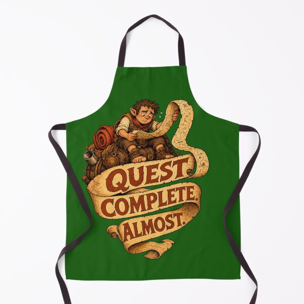 Item preview, Quest Complete Almost Funny Halfling Overburdened TTRPG designed and sold by SVox.
