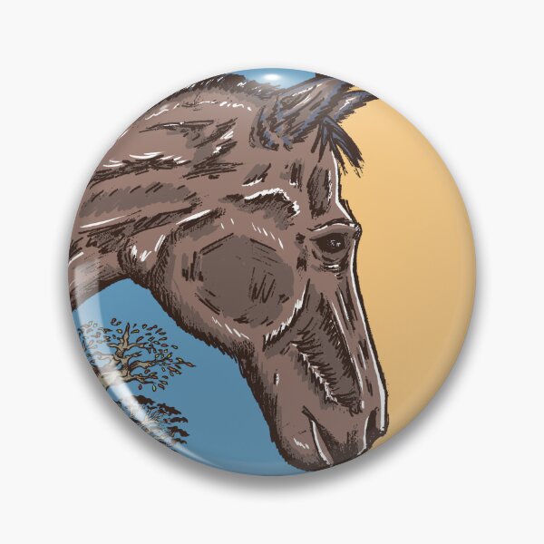 Item preview, Horse Portrait – Nature and Woodland Sketch Art designed and sold by Half Mess.