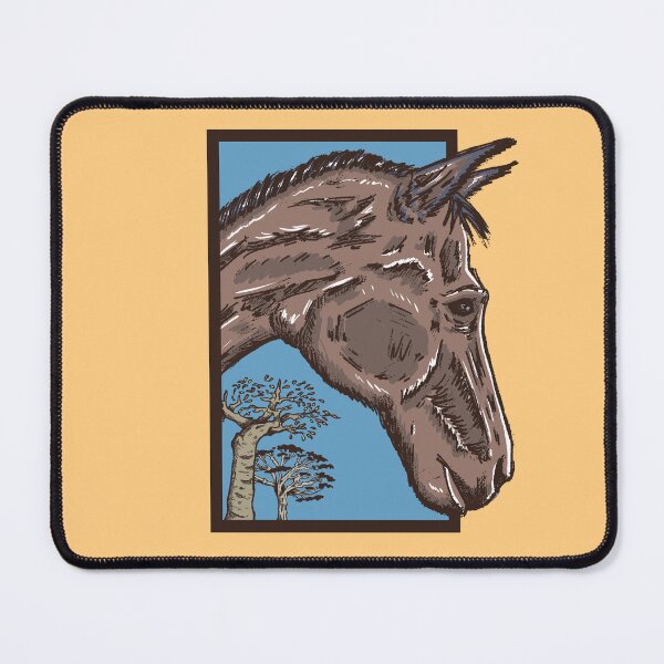 Item preview, Horse Portrait – Nature and Woodland Sketch Art designed and sold by Half Mess.