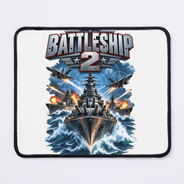 Item preview, Battleship 2 Naval Warfare – Epic Warship Fighter Jets Military Design designed and sold by ActionForge.