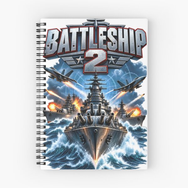 Item preview, Battleship 2 Naval Warfare – Epic Warship Fighter Jets Military Design designed and sold by ActionForge.