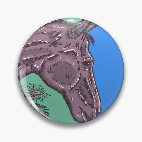 Item preview, Horse Portrait – Nature and Woodland Sketch Art designed and sold by Half Mess.