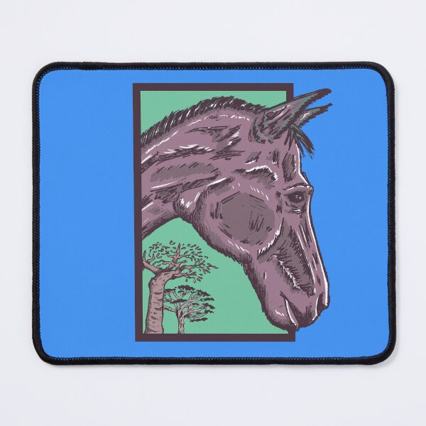 Item preview, Horse Portrait – Nature and Woodland Sketch Art designed and sold by Half Mess.