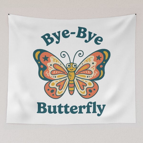 Item preview, Bye-Bye Butterfly designed and sold by Trippin-Tito's.
