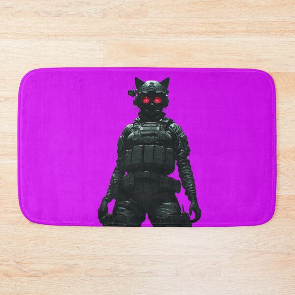 Item preview, Tactical Cyberpunk Neko Warrior designed and sold by JMAVILA ART.
