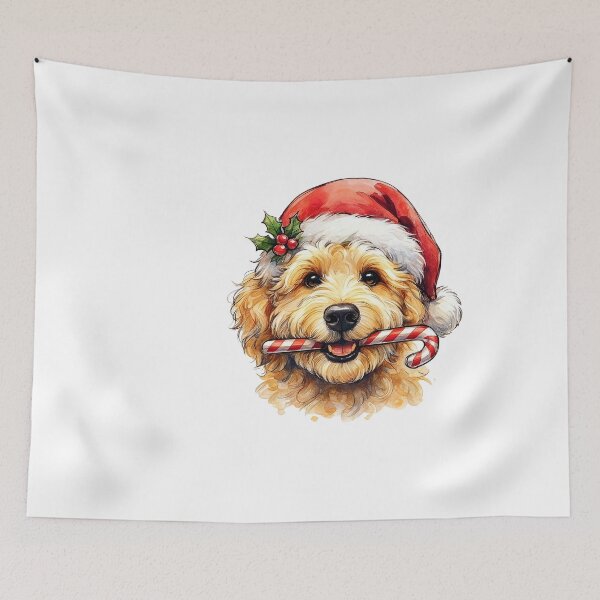 Item preview, Doodle Dog Christmas designed and sold by Timeless Bond Designs.