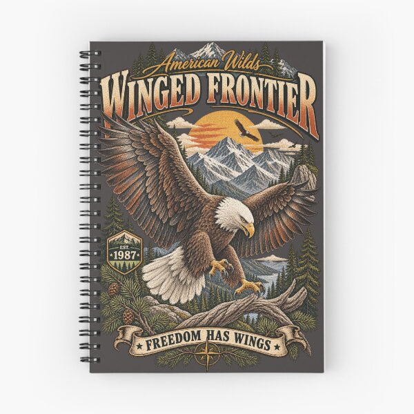 Item preview, WINGED FRONTIER designed and sold by KrungiT Design .