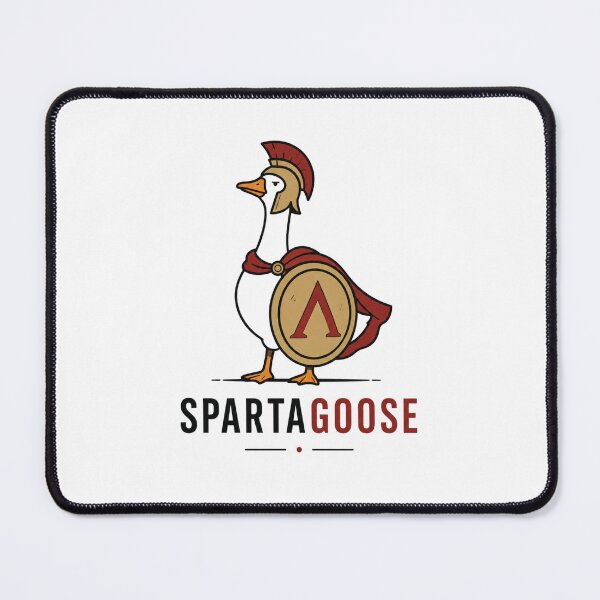 Item preview, Spartagoose – Funny Spartan Goose Pun designed and sold by NicramR.