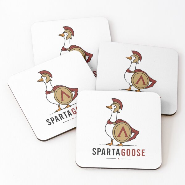 Item preview, Spartagoose – Funny Spartan Goose Pun designed and sold by NicramR.