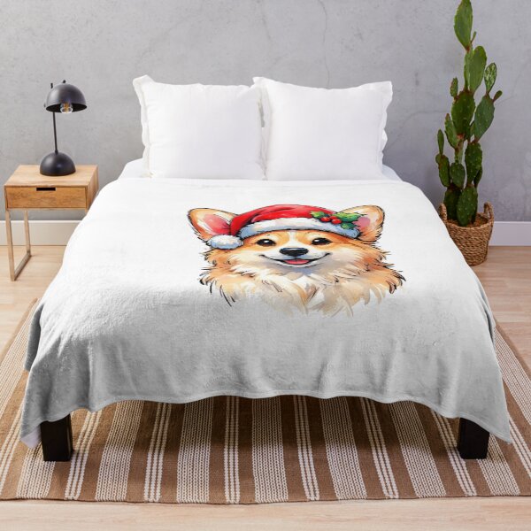 Item preview, Corgi Dog Christmas designed and sold by Timeless Bond Designs.