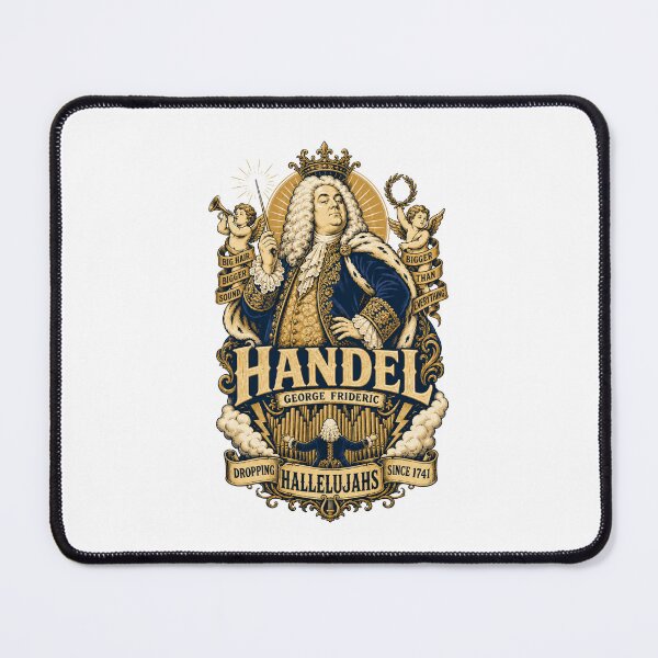Item preview, Handel Hallelujah Chorus Classical Music Composer designed and sold by AntiqueImages.