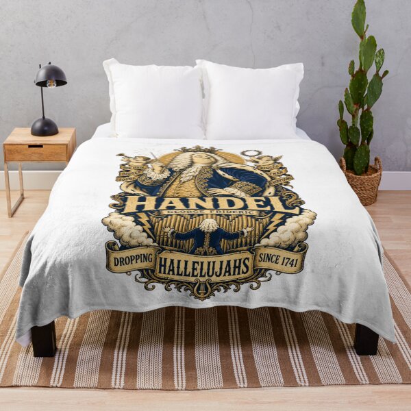 Item preview, Handel Hallelujah Chorus Classical Music Composer designed and sold by AntiqueImages.