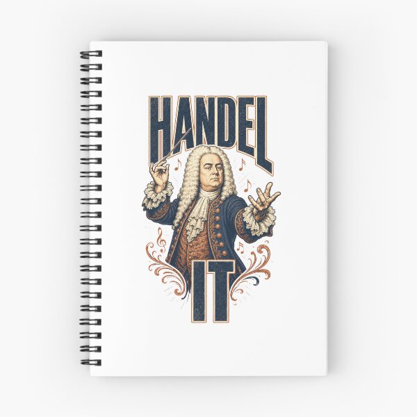 Item preview, Handel It Funny Classical Music Conductor designed and sold by AntiqueImages.