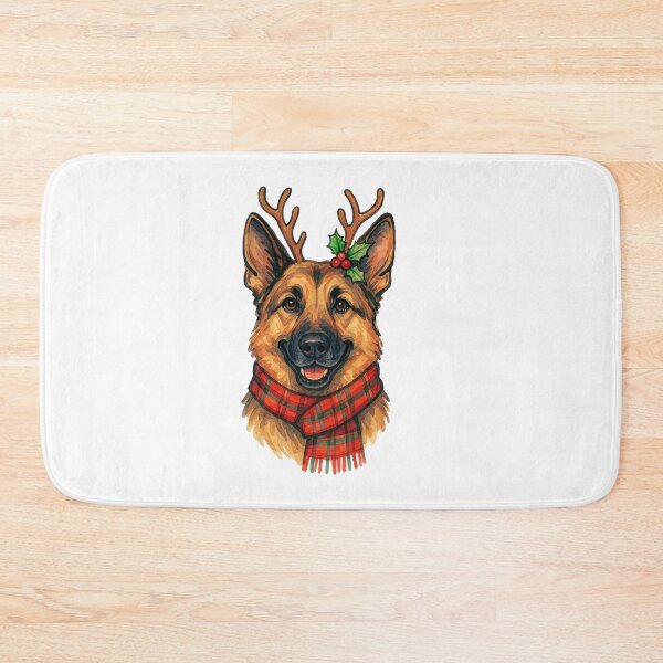 Item preview, German Shepherd Dog Christmas designed and sold by Timeless Bond Designs.