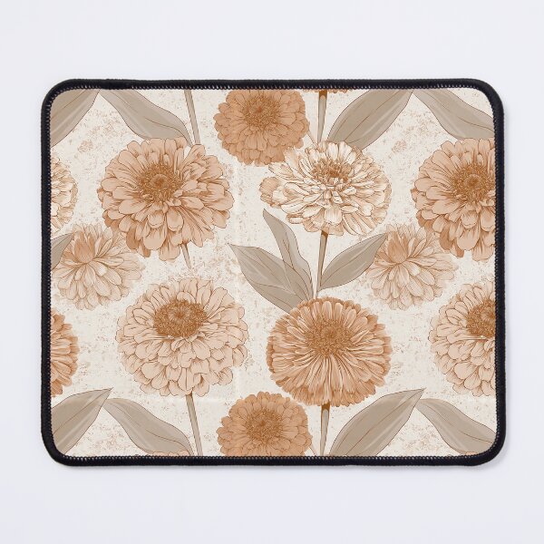 Item preview, Trendy Zinnia Print - Birthday Flower Pattern - Mothers Day Ideas designed and sold by RoyalStarsPatts.