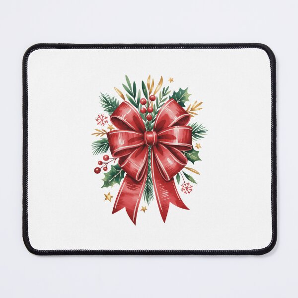 Item preview, Festive Bow and Greenery designed and sold by jkrphoto.