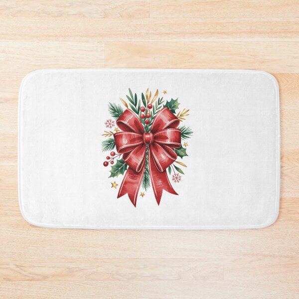 Item preview, Festive Bow and Greenery designed and sold by jkrphoto.
