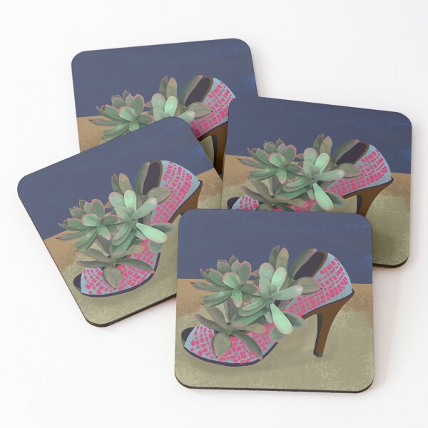Item preview, Succulent High Heel Botanical Surrealism  designed and sold by altastudio.