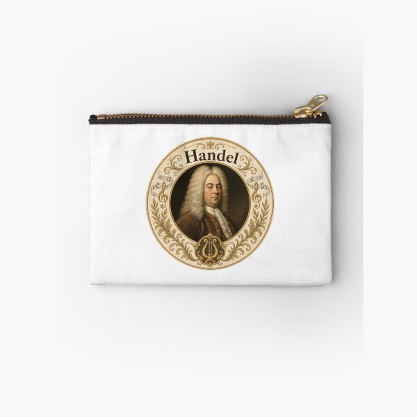 Item preview, Handel Baroque Composer Classical Music Portrait designed and sold by AntiqueImages.