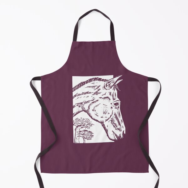 Item preview, Horse Portrait – Nature and Woodland Sketch Art designed and sold by Half Mess.