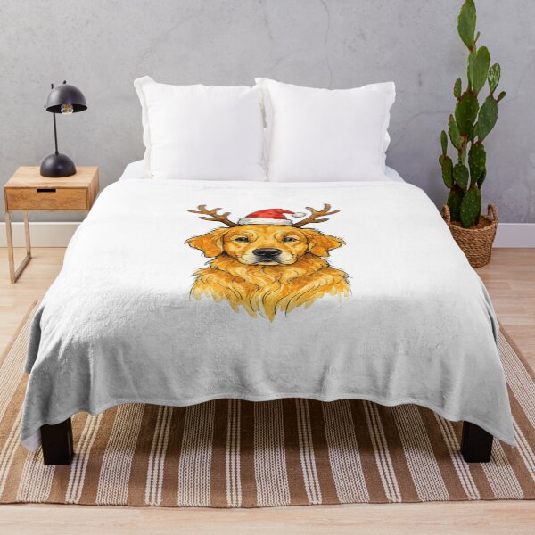 Item preview, Golden Dog Christmas designed and sold by Timeless Bond Designs.