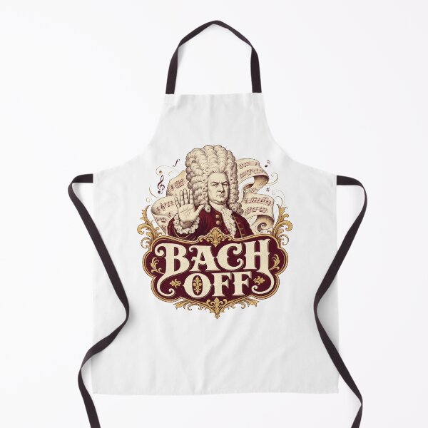 Item preview, Bach Off Funny Classical Music Composer Pun designed and sold by AntiqueImages.
